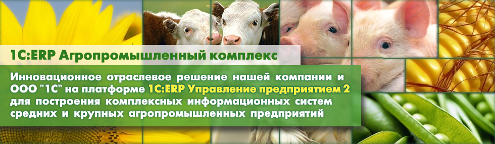 1С:ERP Агропромышленный комплекс 2 1С:ERP Агропромышленный комплекс 2